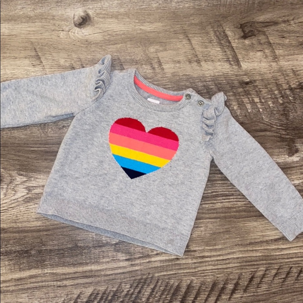 Baby Gap Heart Sweater